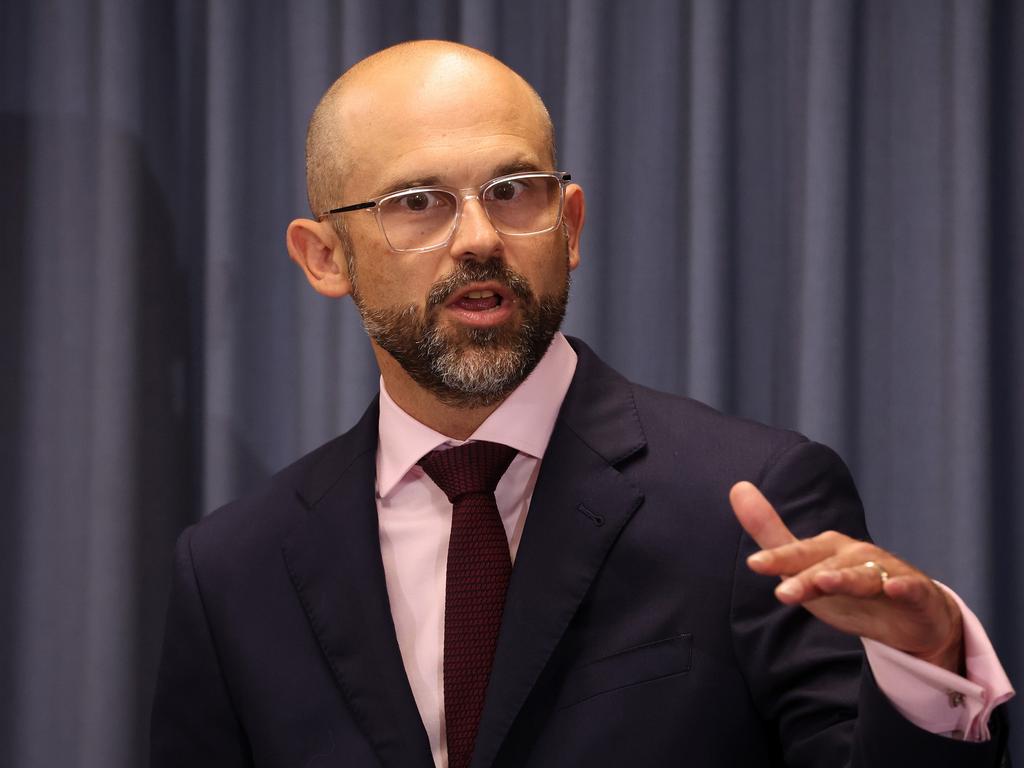 David Janetzki Shadow Treasurer, Parliament House. Picture: Liam Kidston