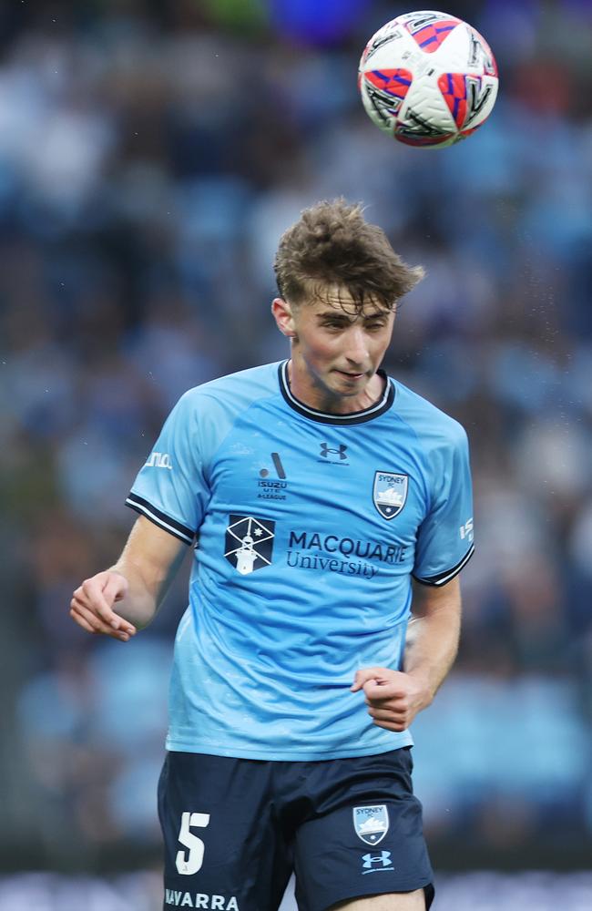 Hayden Matthews has worked his way through the Sydney FC Academy to the Socceroos. Picture: Mark Metcalfe/Getty Images