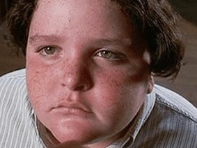 Jimmy Karz was just 12 when he starred as Bruce Bogtrotter in the film Matilda. Picture: Sony Pictures