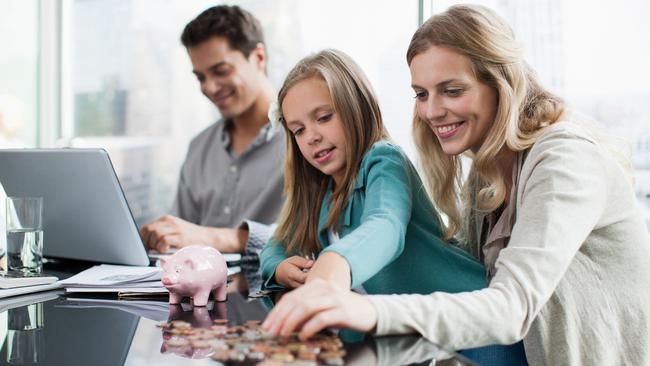 Cash can help kids understand the different values of coins and banknotes.