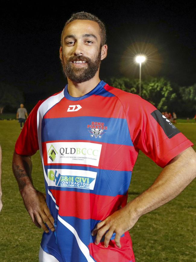 Bond Pirates Rugby Union Club co-captain Damien Timms. Pic Tim Marsden