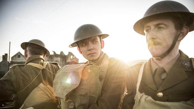 A scene from the World War I drama Journey’s End.