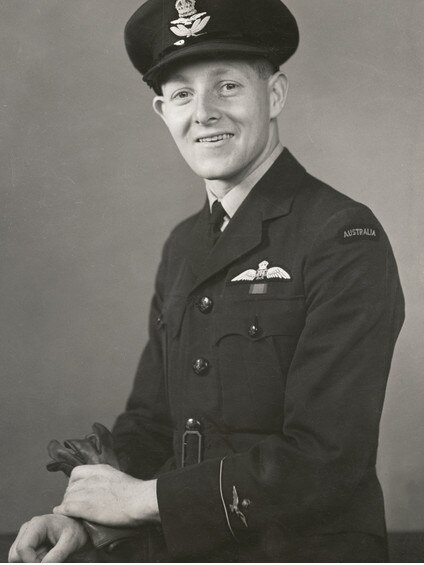 Pilot Officer Leslie Gordon Knight, DSO, RAAF. Picture: AWM UK023BA