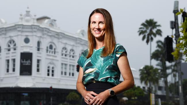 Mayor Amy Eden has expressed her frustrations of the cost of crime to ratepayers in Cairns. Picture: Brendan Radke