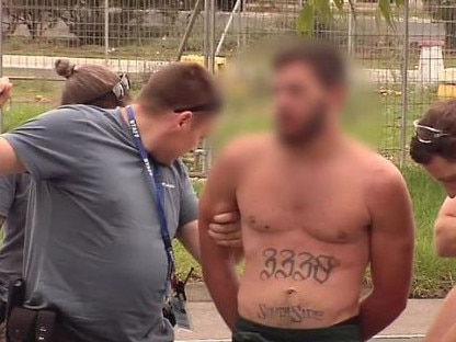 A man will appear in court on Wednesday after allegedly carrying out a road rage attack outside a school in Melton, in Melbourne’s northwest. Picture: 9 News