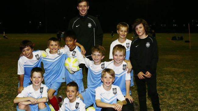 Coogee White Tigers Under 9s football team have been nominated for the Junior Sport Star Team Spirit category. Picture: John Appleyard