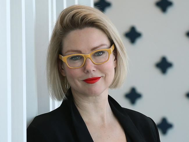 8/6/2016: Elaine Stead of Blue Sky Venture Capital, in their office in central Brisbane. Elaine talks about  startup opportunities and venture capital within her role at Blue Sky. Lyndon Mechielsen/The Australian