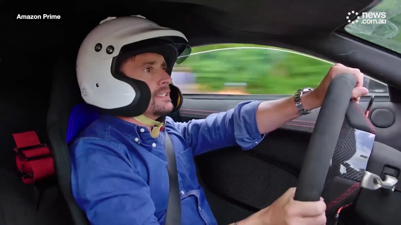 Richard Hammond's terrifying high-speed Rimac crash