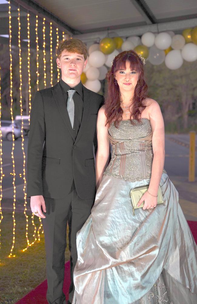 Students at the Coolum State High School formal 2023. Picture: contributed.