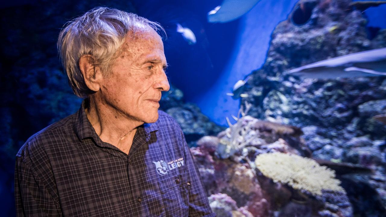 Dr Charlie Veron has spent more than 50 years researching and cataloguing coral species around the world. Picture: Supplied