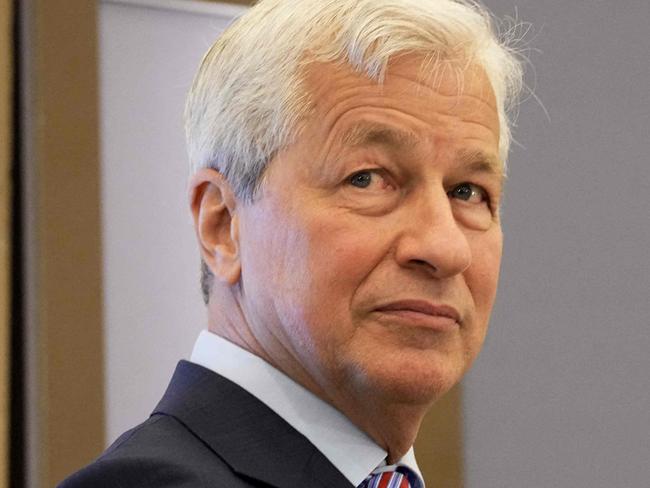 (FILES) In this file photo taken on June 29, 2021 JP Morgan CEO Jamie Dimon looks on during the inauguration of the new French headquarters of US' JP Morgan bank in Paris. - Major economies worldwide including the United States are facing challenging times amid an unprecedented confluence of events, including the war in Ukraine and "unparalleled" inflation, JPMorgan Chase Chief Executive Jamie Dimon said March 4, 2022. Picture: NewsWire / Michel Euler / POOL / AFP