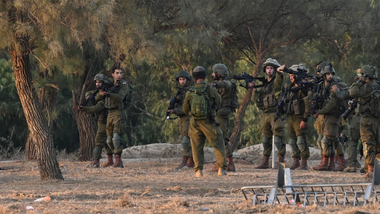 Fox News reporter captures attempted ambush amid visiting site of Israel music festival massacre