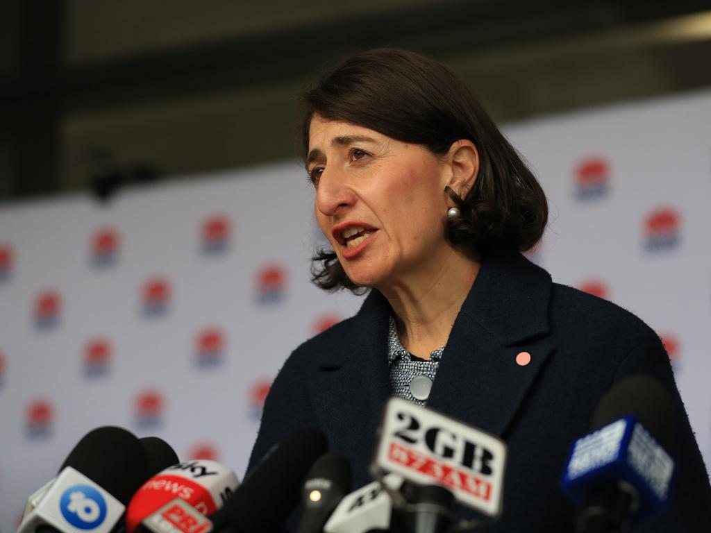 NSW Premier Gladys Berejiklian has confirmed 24 new cases, including some who were in the community while infectious. Picture: NCA NewsWire / Christian Gilles