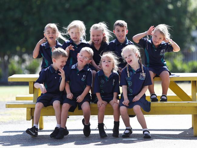 Kindy class K1B The Entrance Public School. Picture: Sue Graham