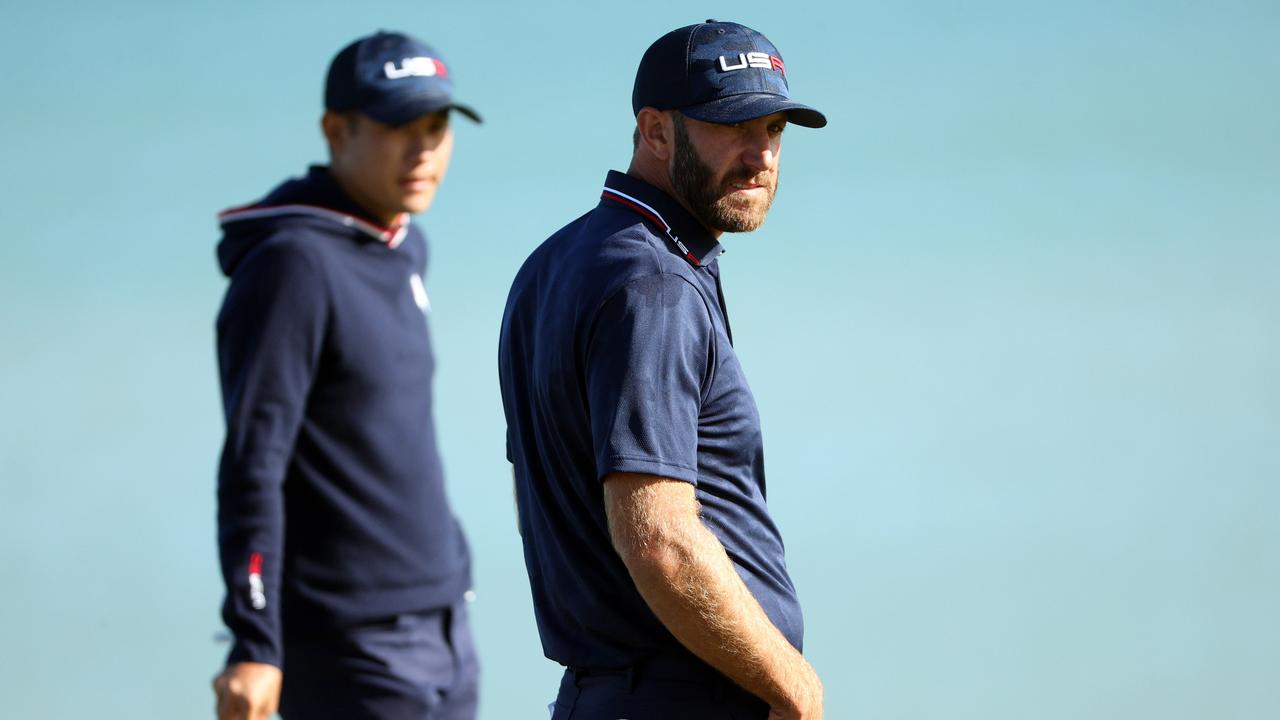 ‘I’ll let you connect the dots’: Rebel golfers cop big Ryder Cup blow as PGA hits back