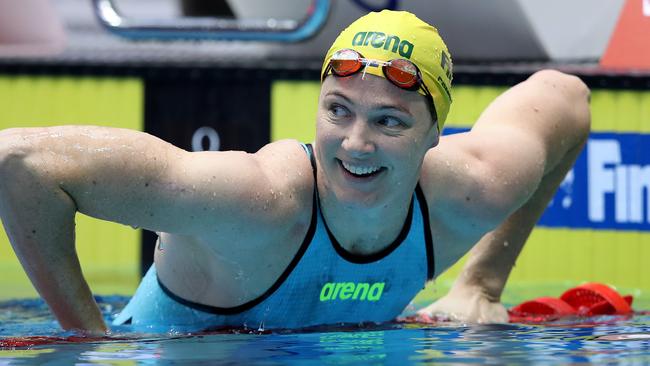 Cate Campbell is loving life at the moment