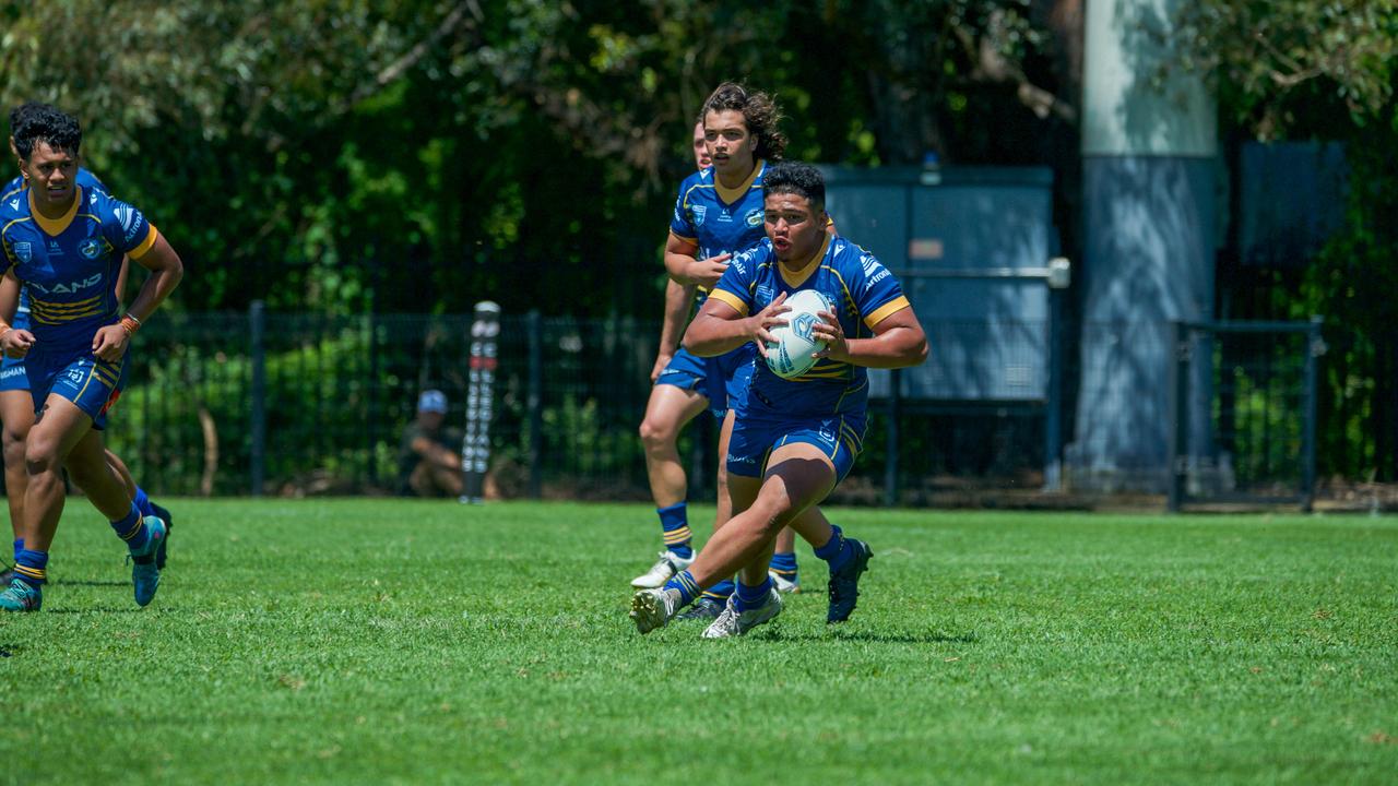 Ipswich product Ocean Vaivela playing Harold Mathews. Picture Thomas Lisson