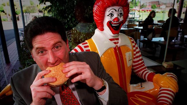 Phil Reed learnt a lot from the late Charlie Bell (pictured), the first non American to run McDonald’s empire until his death in 2005.