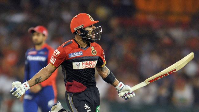 Royal Challengers Bangalore star Virat Kohli scored an unbeaten 54 against the Delhi Daredevils.