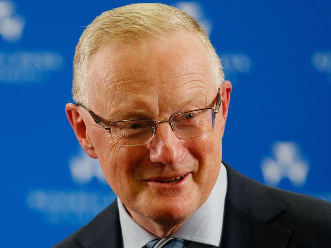 SYDNEY, AUSTRALIA - NewsWire Photos APRIL 20, 2023: Reserve Bank of Australia Governor Philip Lowe during a press conference on Thursday at the RBA following the release of government recommendations. Picture: NCA NewsWire / Nikki Short