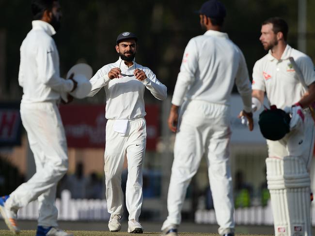 Virat Kohli was not happy with with how the balls lost their hardness