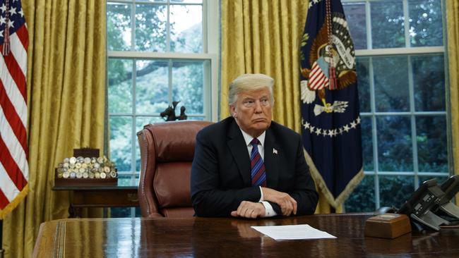 Key aides regard Donald Trump as a risk to the country. Picture: AP.