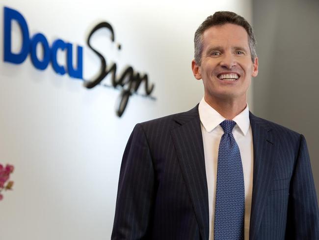 DocuSign boss Dan Springer. Source: Supplied.