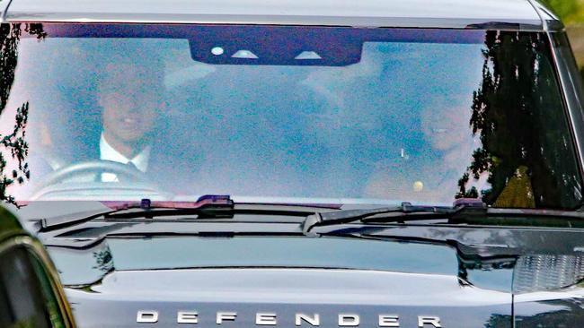 Prince William was seen driving the couple. Picture: Peter Jolly/Northpix/GoffPhotos.com