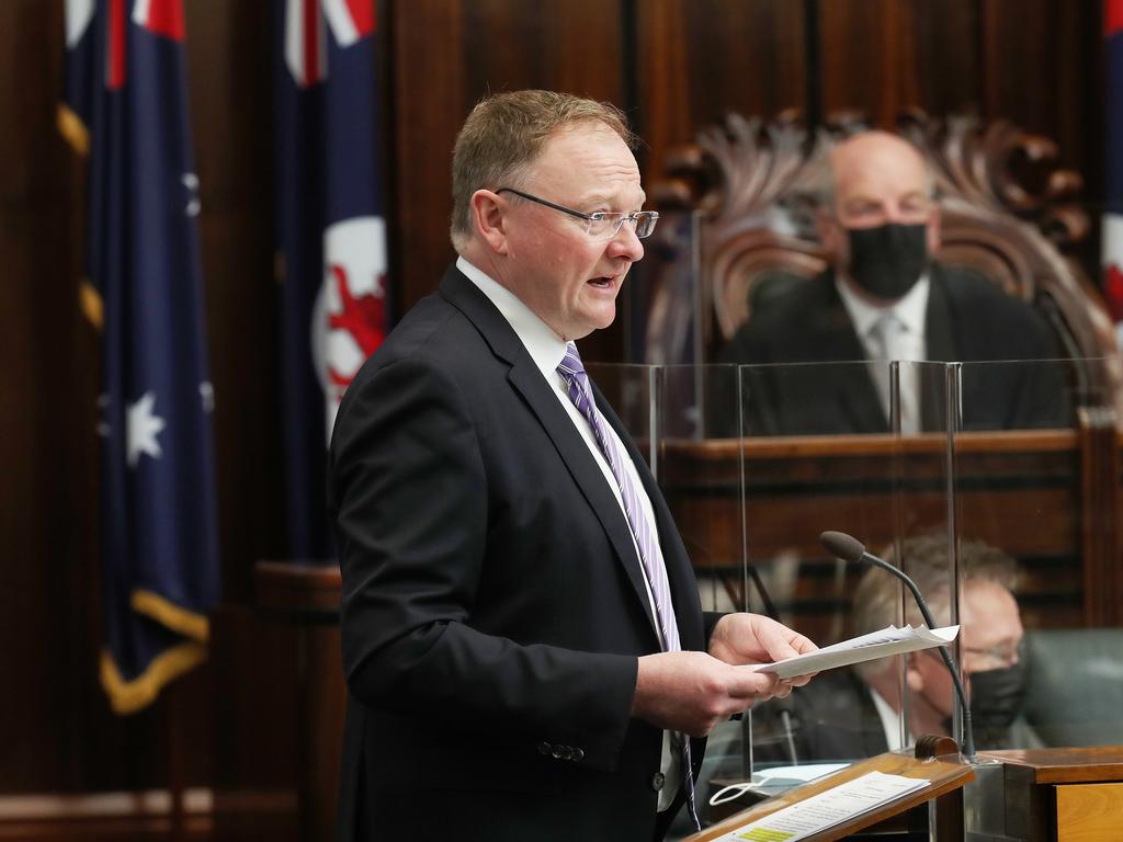 Education Minister Roger Jaensch. Picture: Nikki Davis-Jones