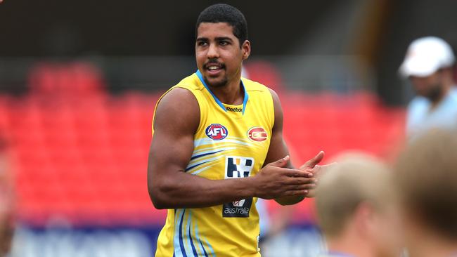 Joel Wilkinson during his time at Gold Coast.