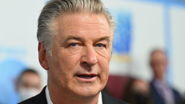 Alec Baldwin has filed legal papers denying any responsibility for shooting dead Halyna Hutchins. Picture: Angela Weiss/AFP