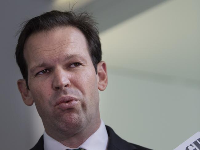 Nationals Senator and former Resources Minister Matt Canavan called a zero target “fantastical”. Picture: Gary Ramage