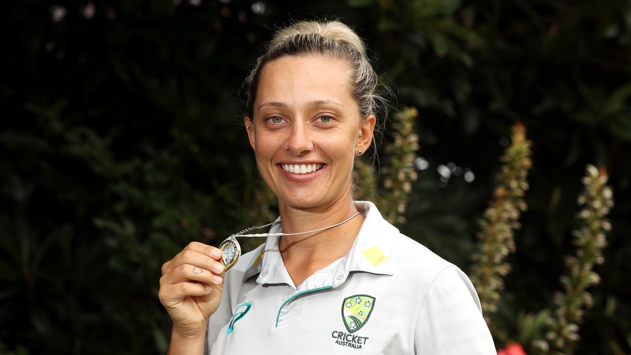 Ashleigh Gardner won the Belinda Clark Award for player of the year. Picture: Getty Images