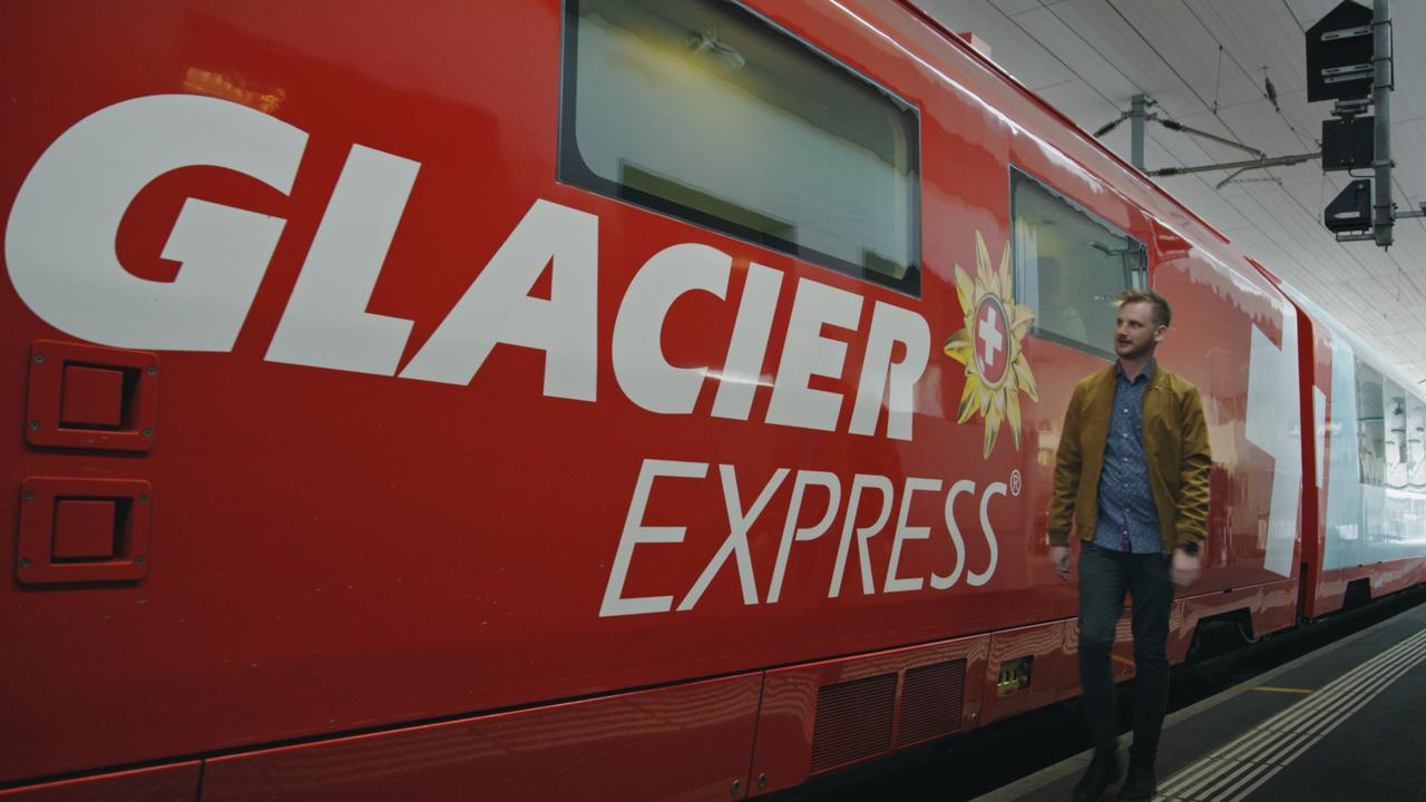 The Glacier Express train. Picture: Flight Centre