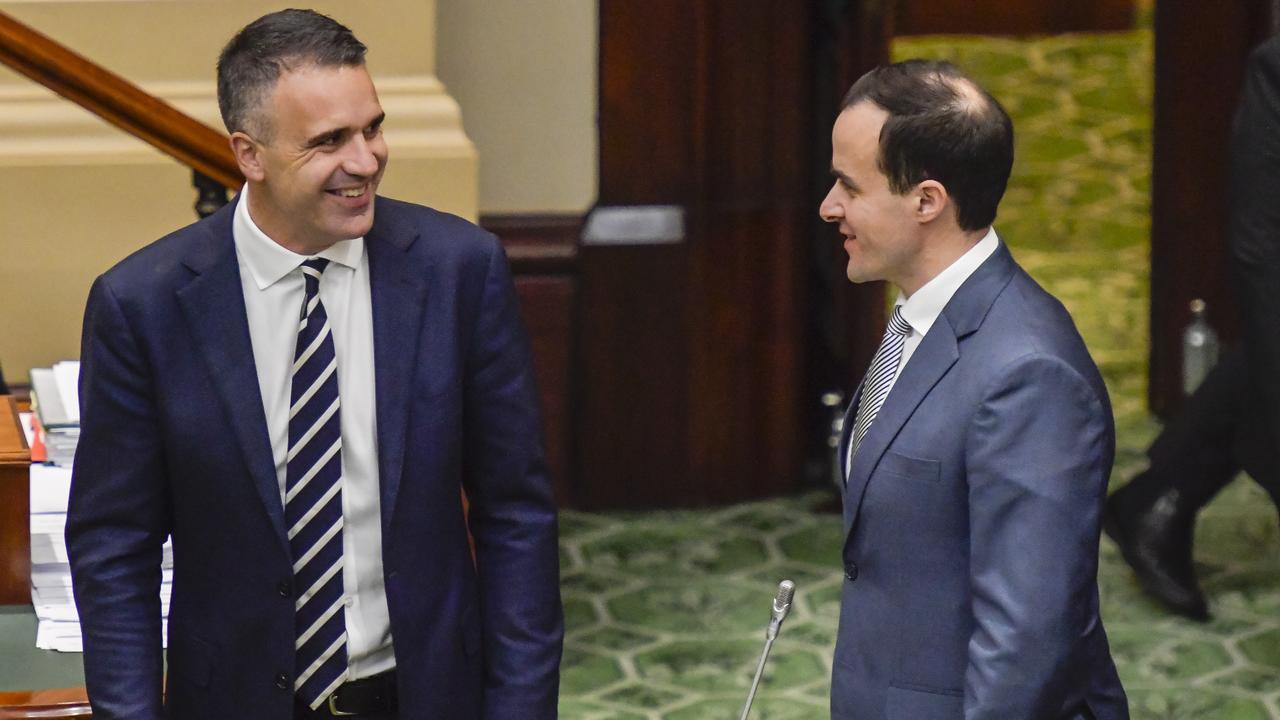 Peter Malinauskas will debate and Vincent Tarzia this Friday at a sold out Press Club event. Picture: NewsWire / Roy VanDerVegt