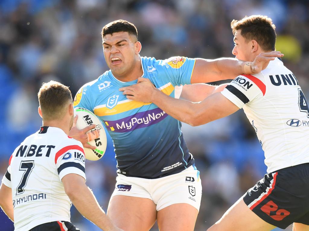 Trent Robinson believes David Fifita's best years are ahead of him. Picture: NRL Images