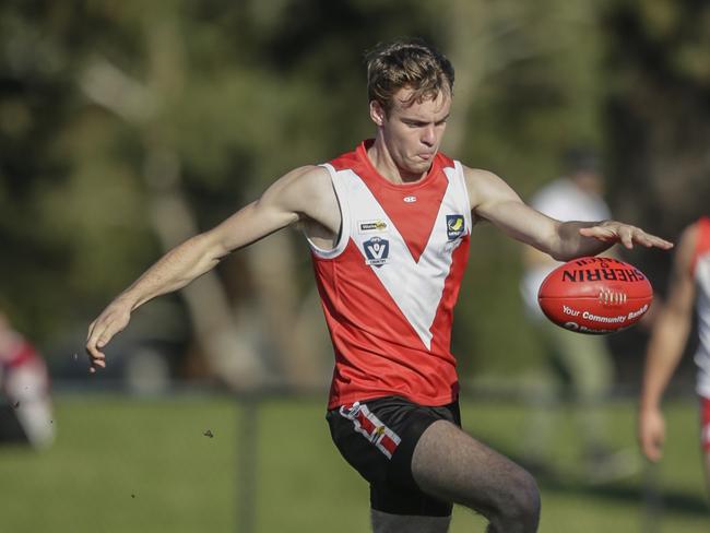 MPNFL Division 2: Karingal v Red Hill. Red Hill player #43 Picture: Valeriu Campan