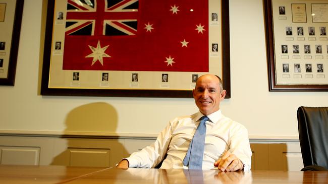 Gold Coast MP and Assistant Minister for Defence Stuart Robert at his Labrador office. Photo: Kit Wise