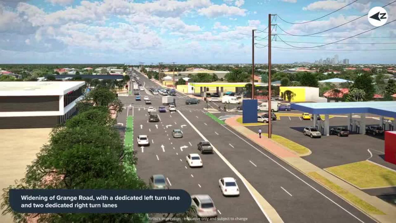 Grange Rd, Holbrooks Rd and East Ave intersection upgrade