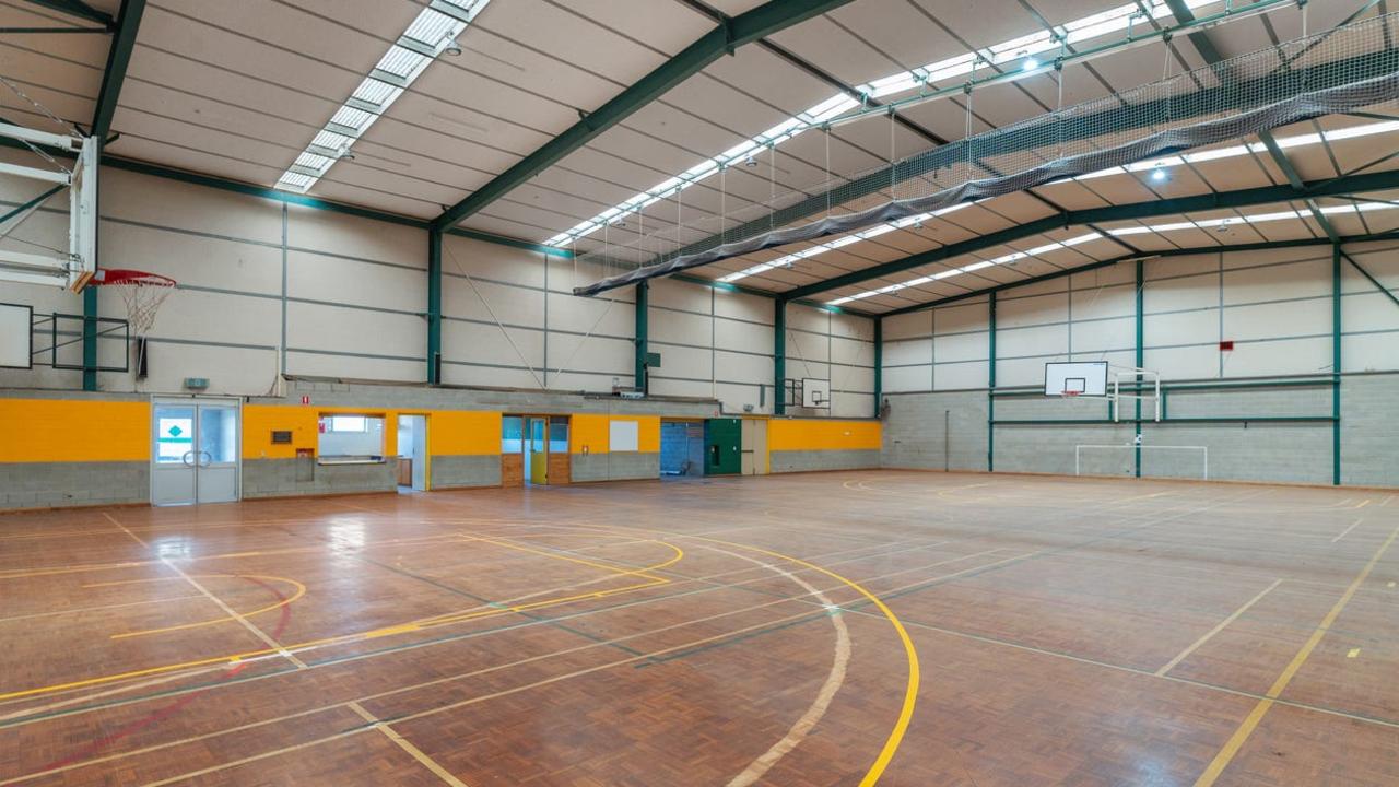 Inside the school gymnasium. Picture: Supplied by RWC Adelaide