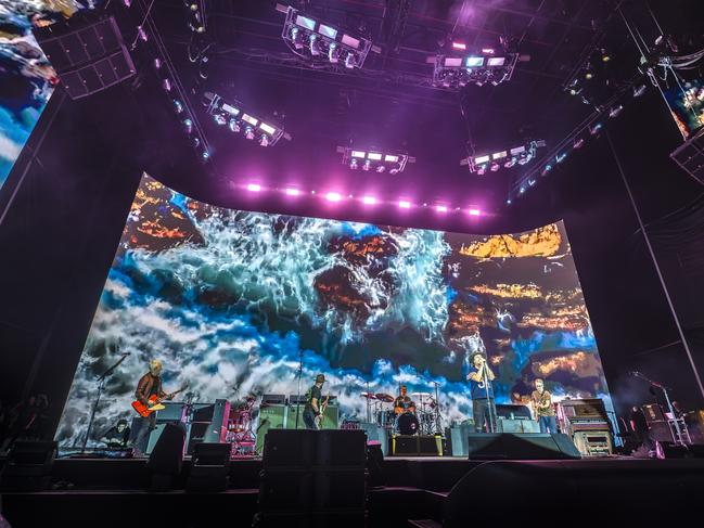 Legendary rock band Pearl Jam played People First Stadium on the Gold Coast. Picture: Simone Gorman-Clark @simonegormanclark