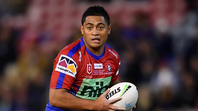 Anthony Milford is enjoying life at the Knights and could extend his stay at the club. Picture: NRL Imagery