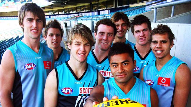 Port Adelaide found three 200-game players in the 2006 draft including Justin Westhoff, Travis Boak and Robbie Gray.