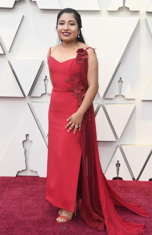 HOLLYWOOD, CALIFORNIA - FEBRUARY 24: Nancy García García attends the 91st Annual Academy Awards at Hollywood and Highland on February 24, 2019 in Hollywood, California. Frazer Harrison/Getty Images/AFP == FOR NEWSPAPERS, INTERNET, TELCOS & TELEVISION USE ONLY ==