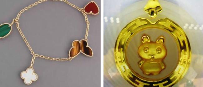 Various items of jewellery were stolen, including these two pieces. Picture: SA Police