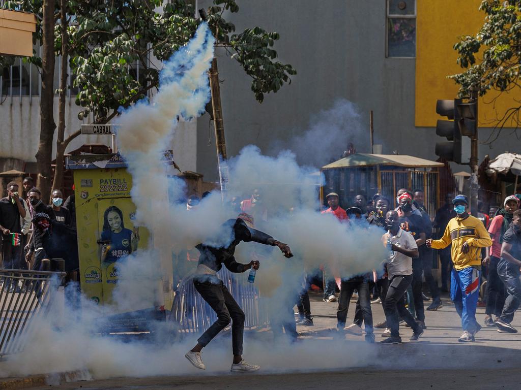 ‘Violence and anarchy’ on streets of Kenya as youth rally against ...