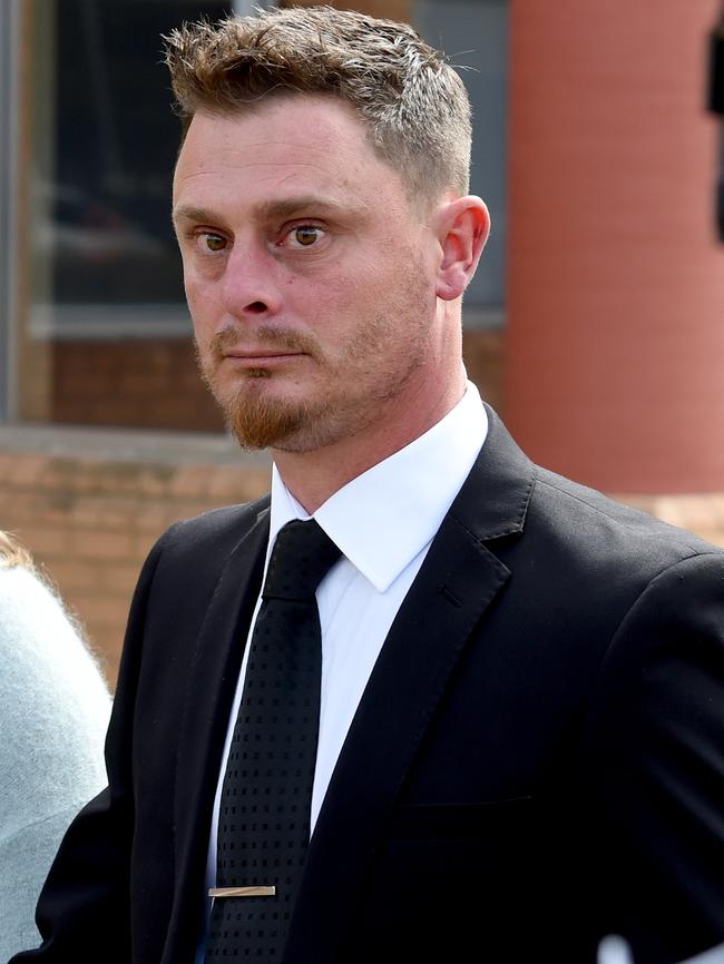 Mark Burns has been jailed for five months over the fatal crash that killed Bradley and Rebecca Thomas, and 14-year-old Jackon Tudhope on the Yorke Peninsula. Pic: Sam Wundke