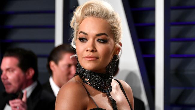 BEVERLY HILLS, CA - FEBRUARY 24:  Rita Ora attends the 2019 Vanity Fair Oscar Party hosted by Radhika Jones at Wallis Annenberg Center for the Performing Arts on February 24, 2019 in Beverly Hills, California.  (Photo by Dia Dipasupil/Getty Images)