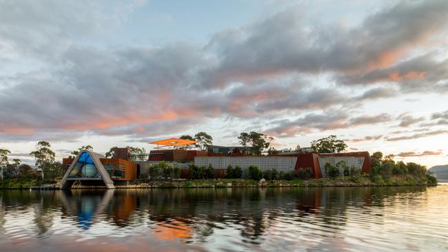 The hugely popular Museum of Old and New Art in Hobart. Picture: MONA/Jesse Hunniford