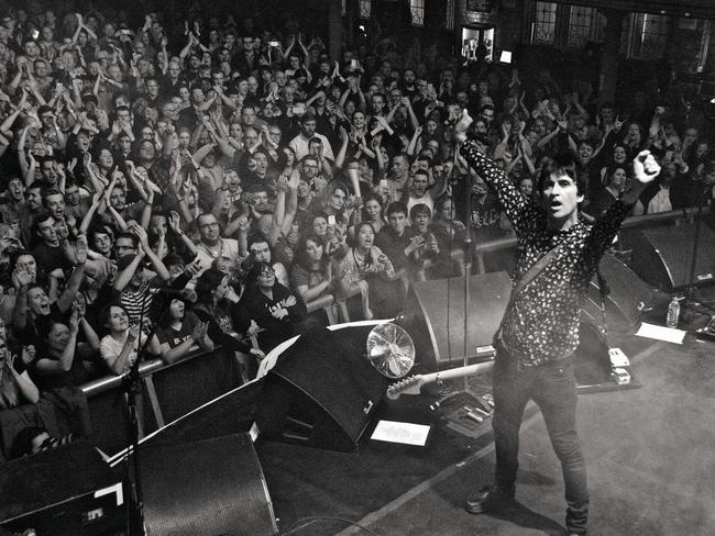 Guitarist Johnny Marr in another picture from his autobiography. Picture: Marc McGarraghy